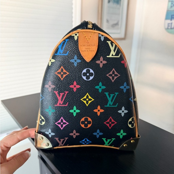 LV Multicolor Monogram Handbag speedy gold - Picture 3 of 12